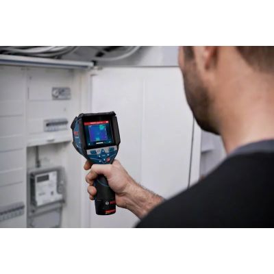 4. Bosch GTC 600 C Noise equivalent temperature difference (NETD) IR Black, Blue 256 x 192 px Built-in LCD display