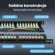 12. Patch panel Extralink EX.9663 (0.5U; cat. 6; 24xRJ-45)