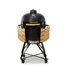 Kamado Bono Grande Ceramic Grill 23” Kamado barbecue/grill Cart Charcoal (fuel) Black