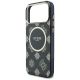 6. Guess IML Peony Dot MagSafe Case for iPhone 17 Pro Max - Black