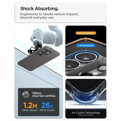 12. Spigen Liquid Air Mag MagSafe Case for Samsung Galaxy S26 Ultra - Gray