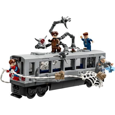 3. LEGO Marvel 76321 Spider-Man vs. Doc Ock Subway Scene