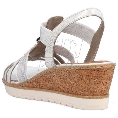7. Comfortable wedge sandals Remonte W RKR663