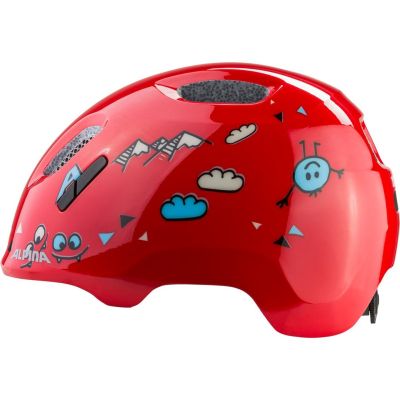 5. ALPINA XIMO 2 RED SMILE GLOSS bicycle helmet 49-54