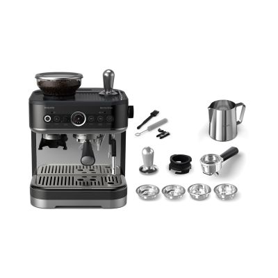 7. Philips PSA3218/10 Coffee Machine Barista Brew 15 bar pump pressure Built-in milk frother Semi-automatic 1350 W Black