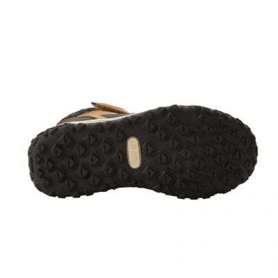 4. Lee Cooper brown ankle boots with Velcro closure