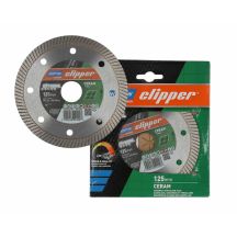 NORTON TURBO DIAMOND BLADE 125mm CLIPPER EXTREME CERAM