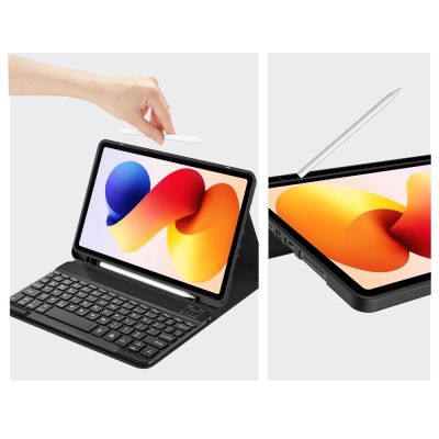 3. Tech-Protect SC Pen Case for Xiaomi Poco Pad M1 / Redmi Pad 2 Pro 12.1 - Black