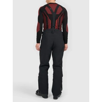 2. Men's ski pants with membrane and elastic suspenders 4F 4FWAW26TFTRM1453-20S