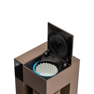 8. Aiden drip coffee maker chocolate brown FELLOW