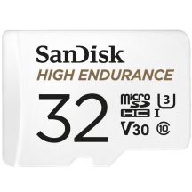 High Endurance microSDHC 32GB V30 with adapter (recorders and monitoring)