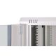 7. Digitus DYNAmic 19" 12U 600x600 wall-mounted network cabinet, glass door, gray, undivided, assembled, 60kg