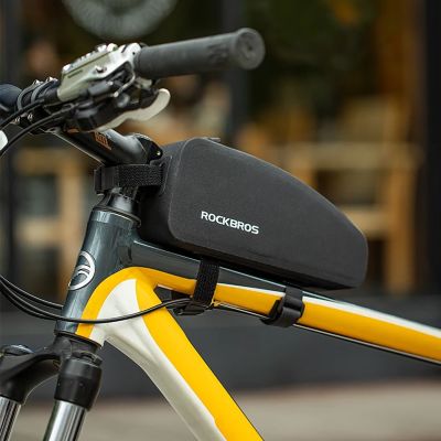 12. Rockbros AS-019 bicycle frame bag waterproof 1.5 l - black