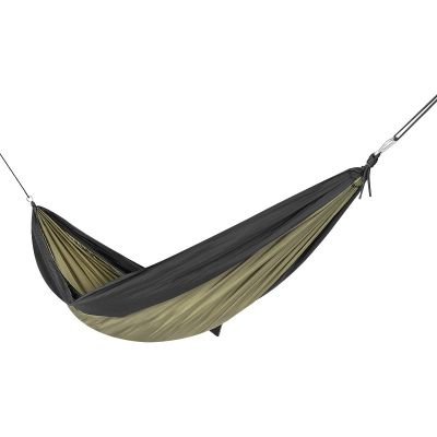 12. TOURIST HAMMOCK 2 PERSON 270X140CM GREEN BLACK