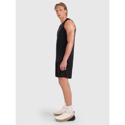 4. Men's quick-drying training tank top 4F 4FWMM00TFSLM0764-20S