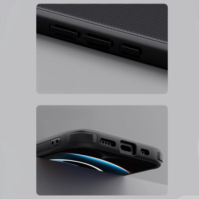 19. Nillkin Super Frosted Shield Pro Magnetic Case for iPhone 16e / 17e - Black
