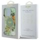 7. Guess IML Flower & Tonal Circle MagSafe case for iPhone 16 Pro - green