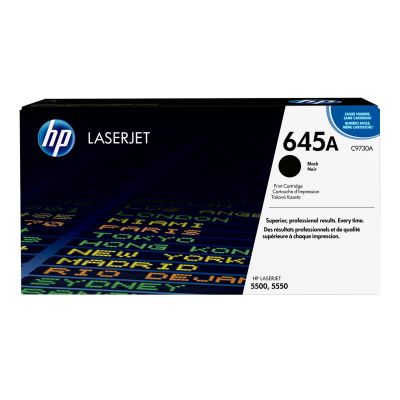 3. HP 645A original black LaserJet toner cartridge