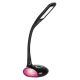 2. Modern multi-color RGB LED desk lamp Activejet VENUS RGB black with night light function