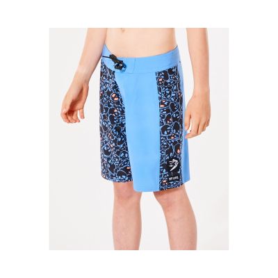 9. RIP CURL Mirage Head Noise-Boy boardshorts - blue
