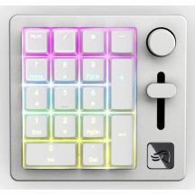 Keychron GMMK Numpad Keyboard Home/Office USB + RF Wireless + Bluetooth White