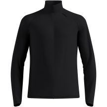 Odlo ESSENTIAL WARM FULL ZIP Mid layer full zip men's sweatshirt black M