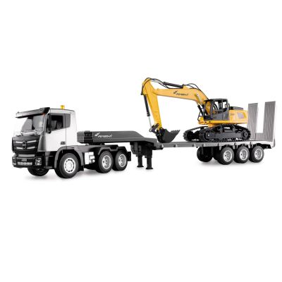 7. Amewi Truck G836E RTR Tractor and Excavator Kit