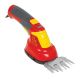 2. WOLF-Garten FINESSE 30 R Cordless Grass Shears 3.6 V Lithium-Ion (Li-Ion) Red, Yellow