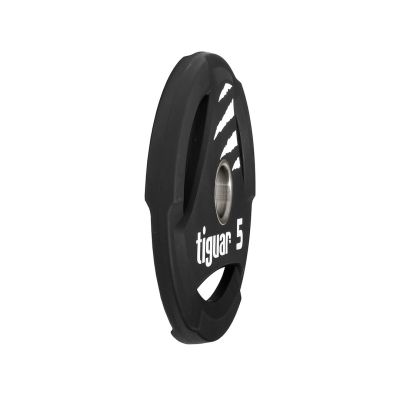 4. Tiguar PU Olympic plate 5 kg TI-WTPU00500