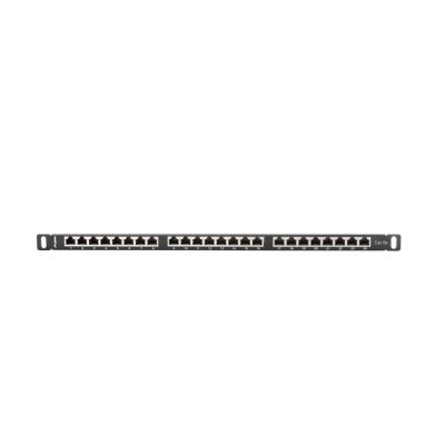 8. Lanberg PPS5-0024-B Patch Panel (0.5U; Cat. 5e; 24x RJ-45)