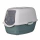 7. ROTHO Bailey White and Green - Cat Litter Box