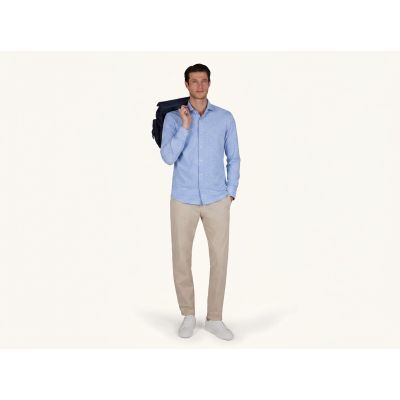 2. Paul&Shark Men's Light Denim Jersey Shirt - Model 26413146CF (sizes)