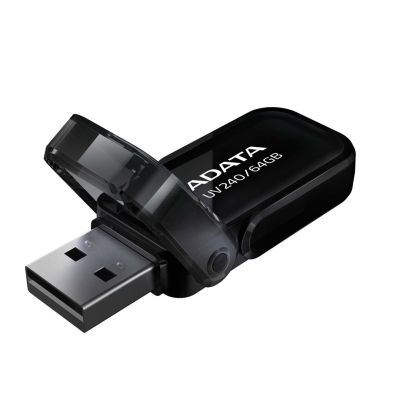 2. ADATA UV240 AUV240-64G-RBK pendrive (64GB; USB 2.0; black)