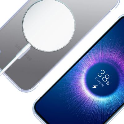 7. 3mk Just20g MagCase for Samsung Galaxy S25 Edge - Transparent