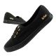 Lee Cooper shoes women's sneakers sporty black slip-on ballet flats