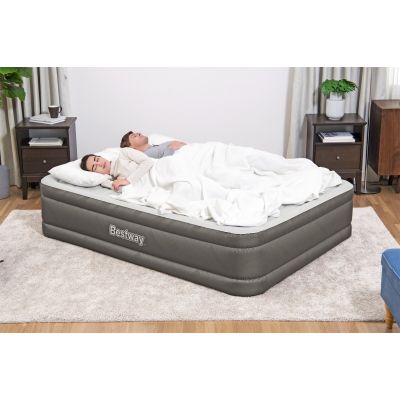8. Bestway 69050 / 23 Air Mattress Double Mattress Gray, White Unisex