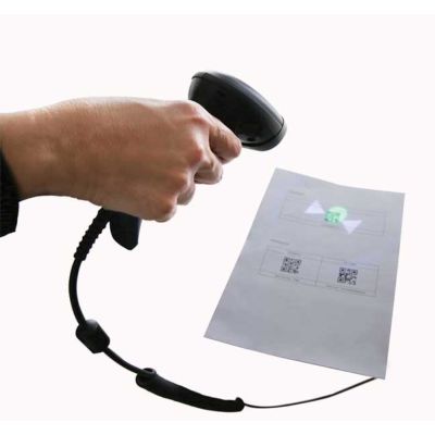 5. Datalogic QuickScan QD2500 Handheld 1D/2D Barcode Reader Black