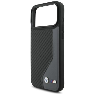 6. BMW M Carbon Logo MagSafe case for iPhone 17 Pro Max - graphite