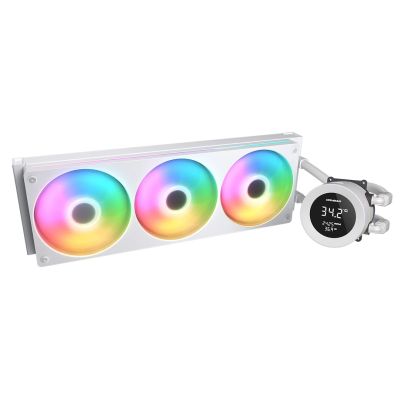 2. COUGAR CGR-PSDVARGB-W-360 Processor All-in-One Liquid Cooler 12 cm White