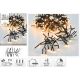 6. CHRISTMAS TREE LIGHTS LIGHT CHAIN 1152 LED TIMER WARM WHITE