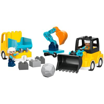 3. LEGO DUPLO TOWN 3in1 10475 Construction Vehicles