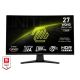 MSI MAG 274CQF Curved TFT Gaming Monitor 27" WQHD VA 180Hz 0.5ms
