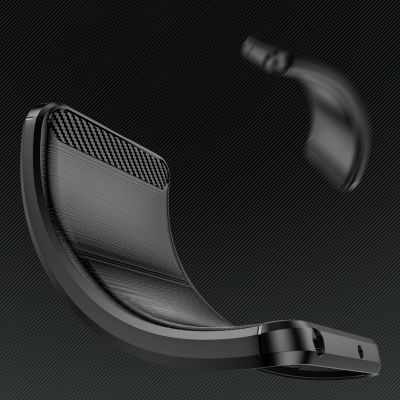 4. Carbon Case case for Infinix Note 12i flexible silicone carbon cover black