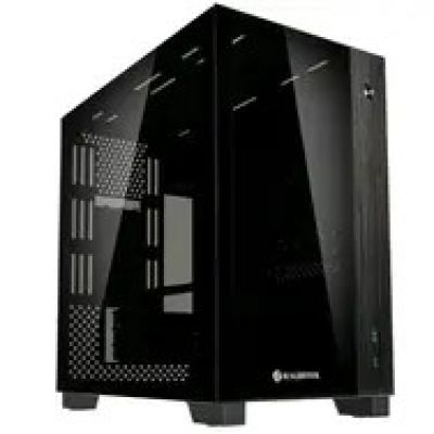 17. RAIJINTEK PAEAN Mini Mini Tower Black