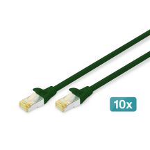 Digitus CAT 6A S/FTP Patch Cable, 10 Pack