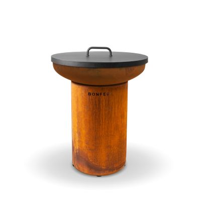 8. Bonfeu Bonbiza 8001R rusty fire pit grill