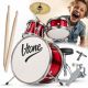 V-TONE VDJR 1 RD three-piece acoustic mini drum kit