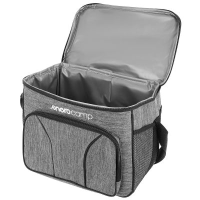 8. THERMAL BAG 33x21x26CM GRAY 18L ENERO CAMP