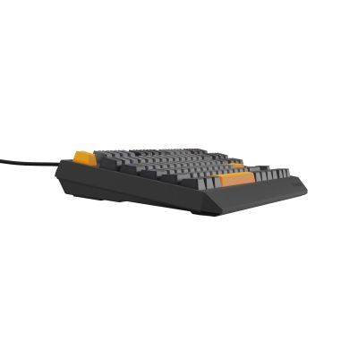 29. GENESIS Thor 230 TKL Gaming Keyboard USB + RF Wireless + Bluetooth QWERTY Black, Gray, Orange