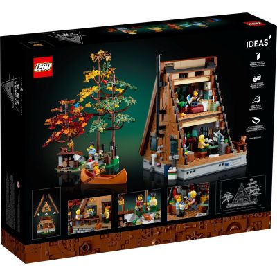 2. LEGO Ideas 21338 A-Frame Hut